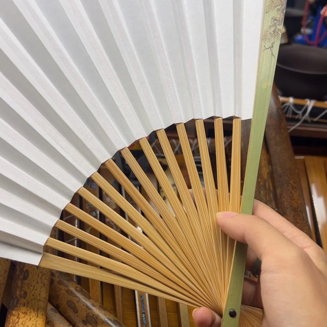 扇子宝青烙画山君张道友