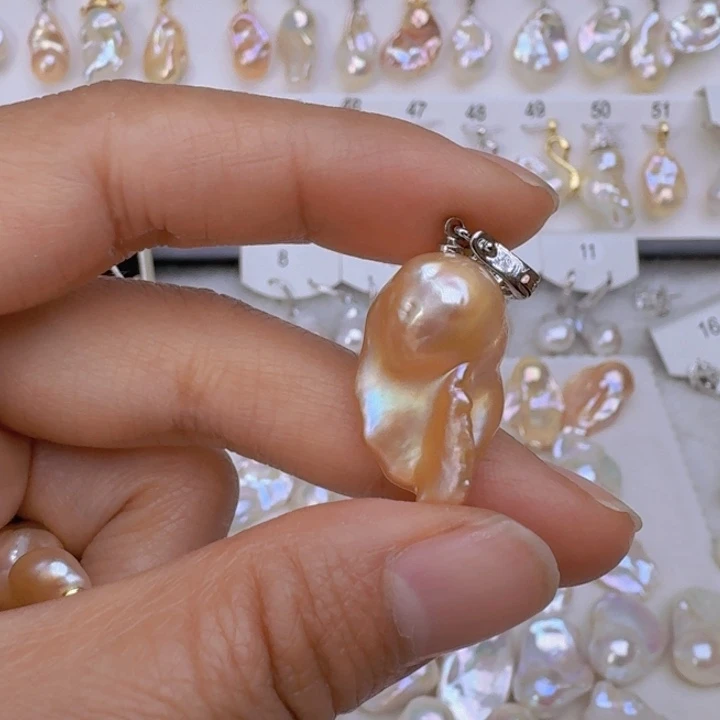 未镶嵌颈饰淡水珍珠