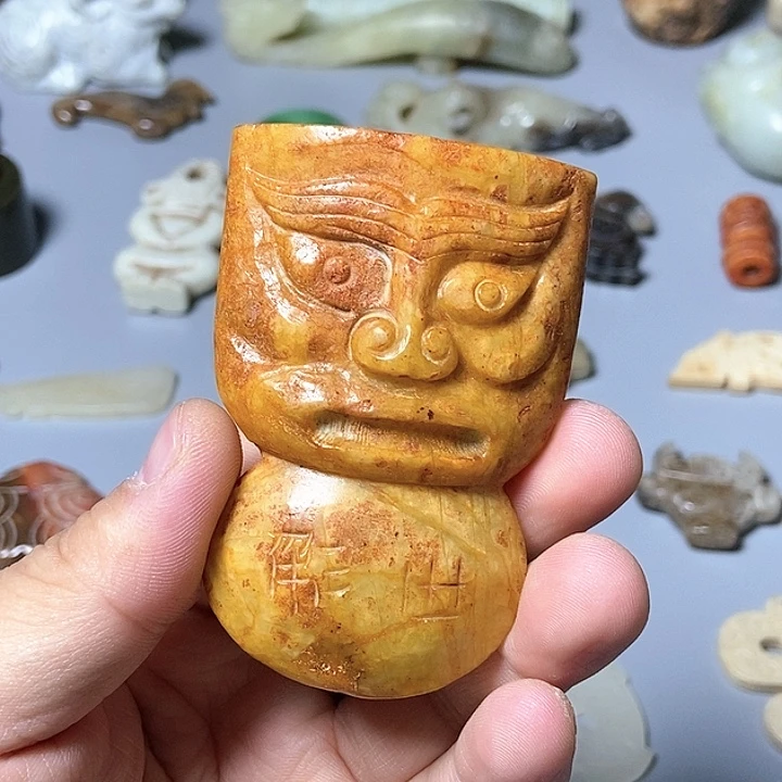 和田玉未镶嵌颈饰3