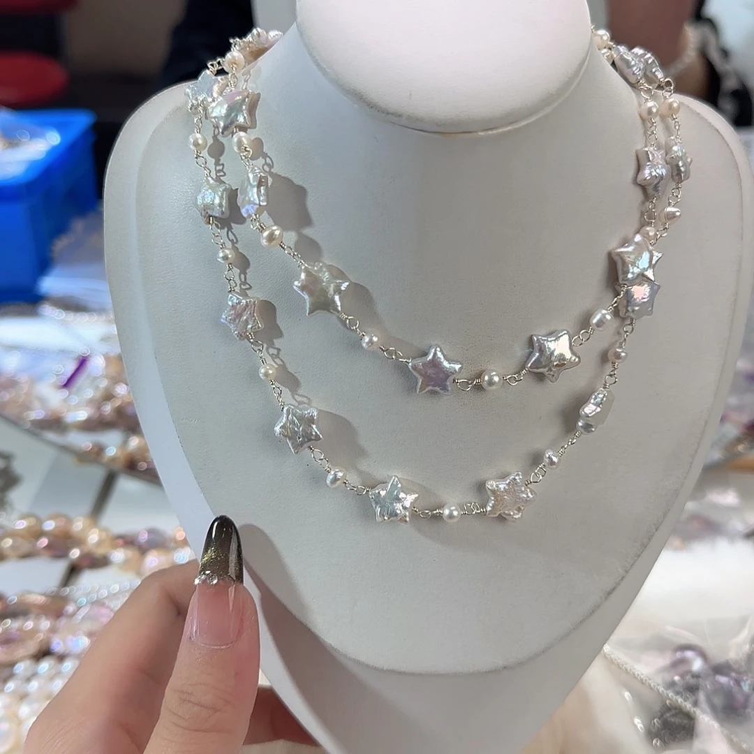 未镶嵌项链定制811淡水珍珠