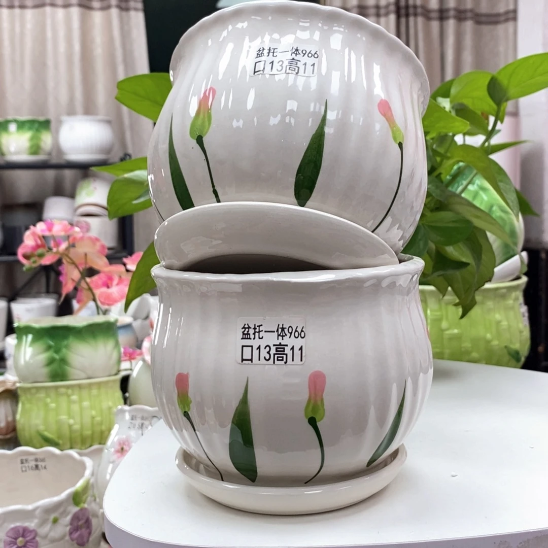 @陶瓷花盆@@5966