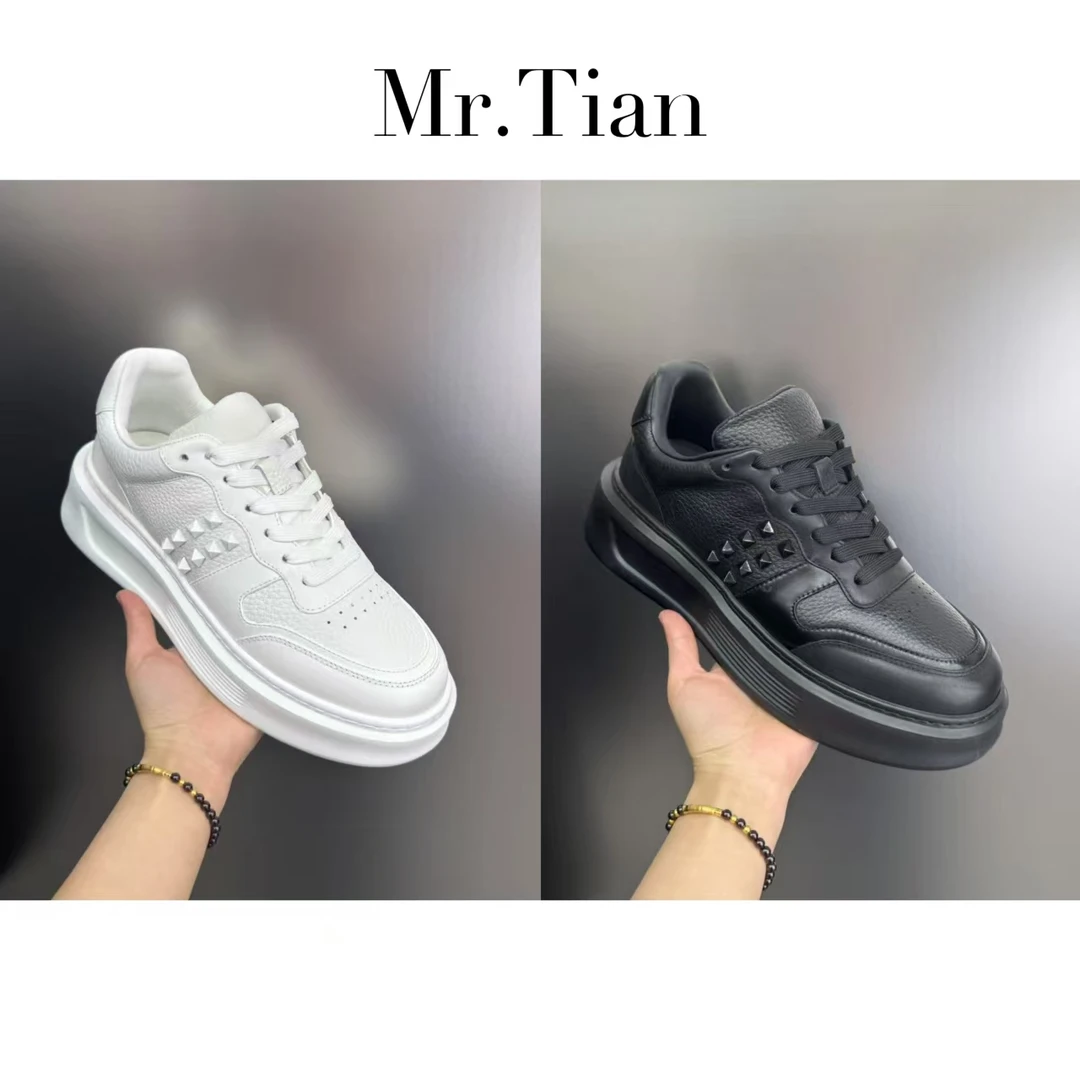 【四季新款单鞋】广州头层牛皮时尚轻奢百搭休闲鞋56351