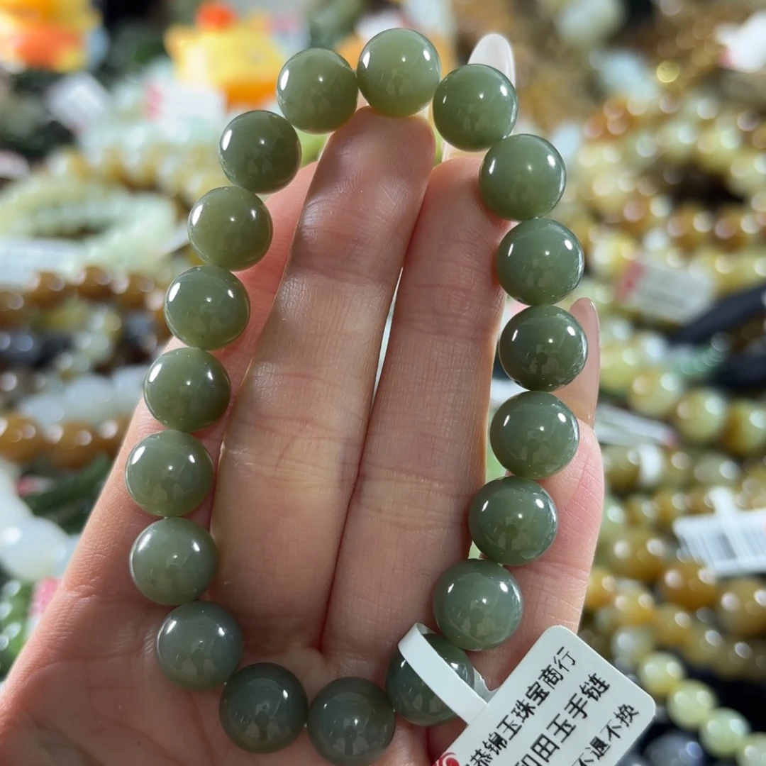和田玉未镶嵌手串152