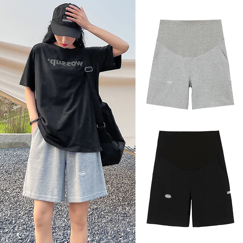 【高货清仓】孕妇裤孕妇短裤夏季薄款女外穿宽松阔腿休闲运动裤短裤