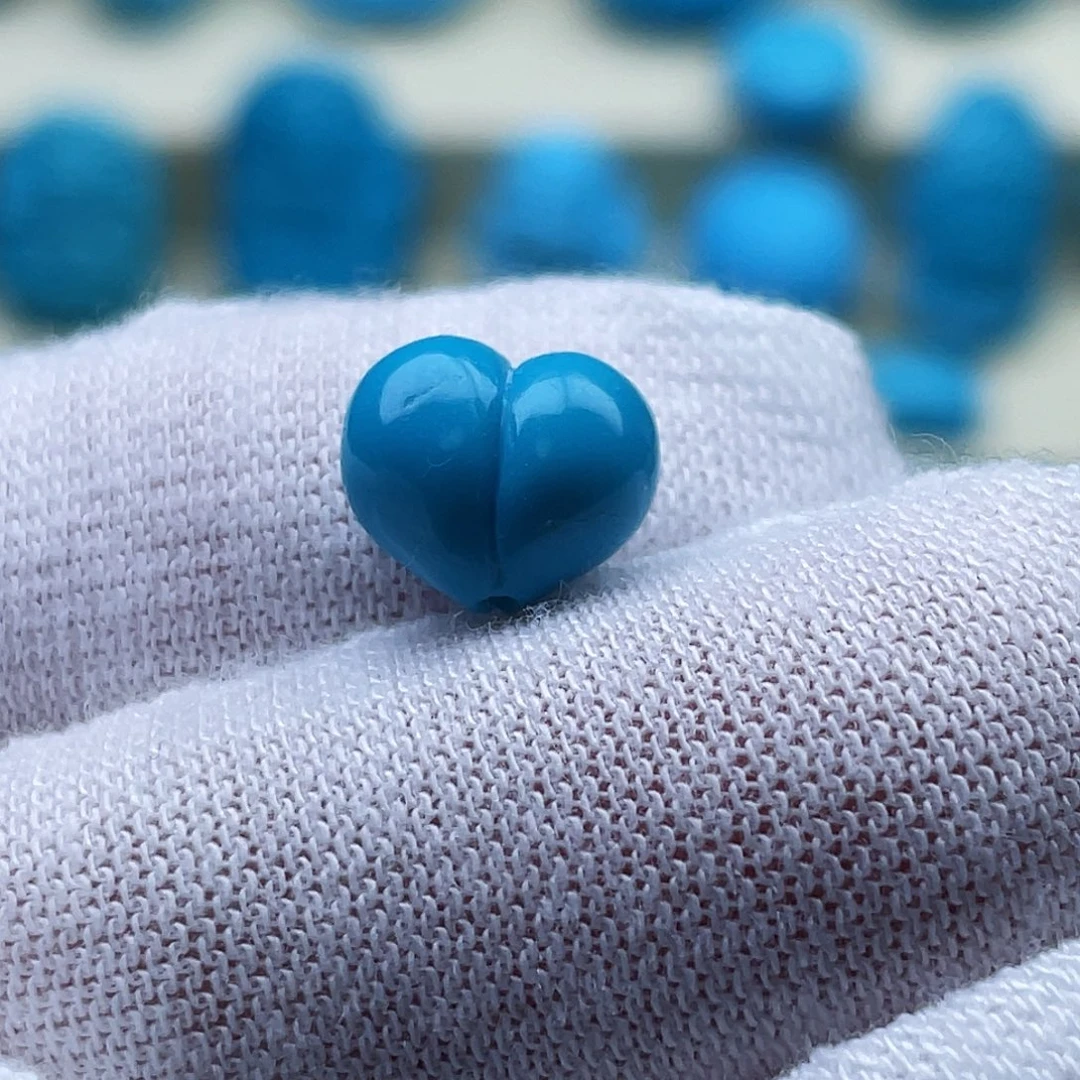 绿松石未镶嵌珠宝奇石卡9.5