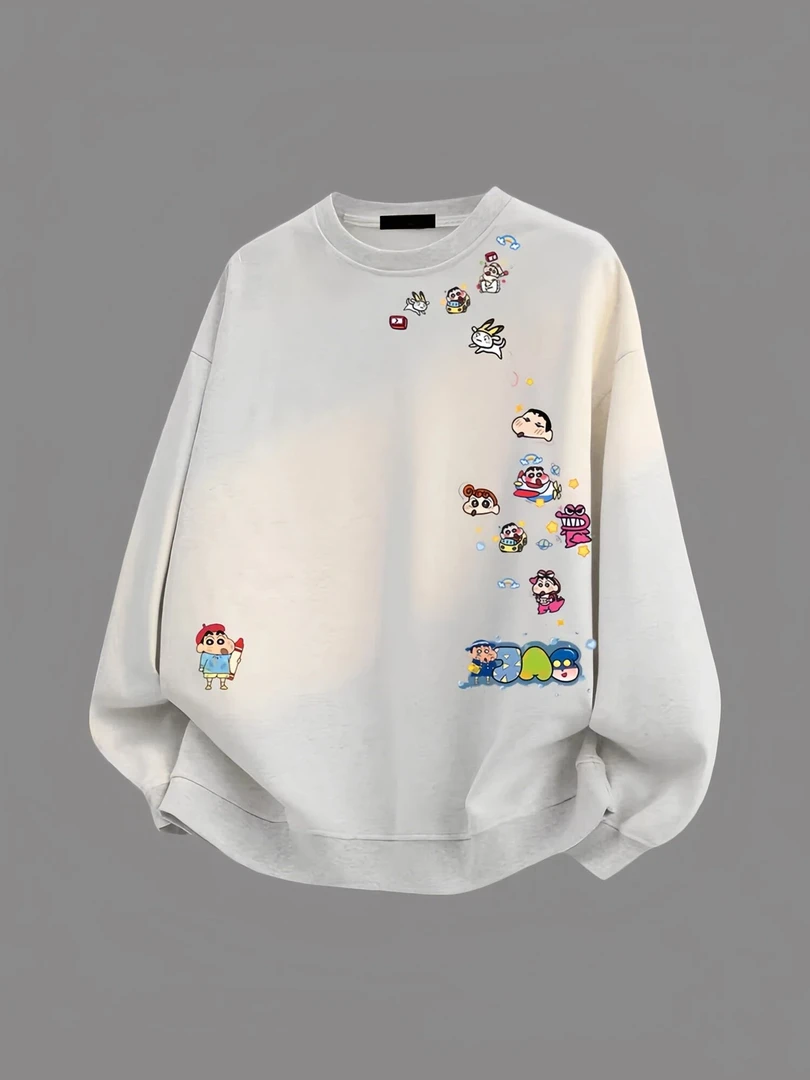 美式潮牌重磅秋冬男装轻奢外套宽松休闲高级感卫衣加绒保暖外套