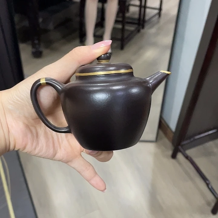 茶壶紫砂全全手工打造