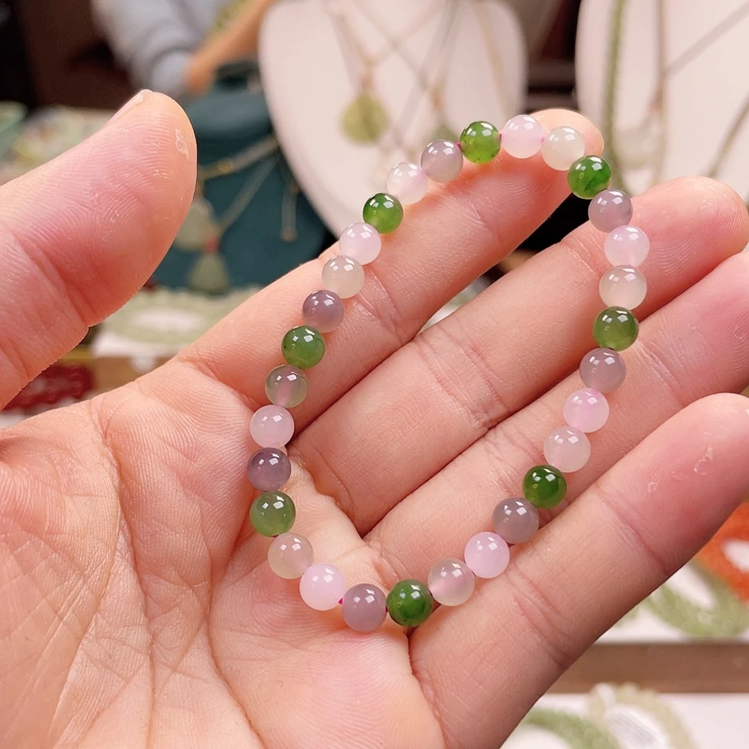 和田玉手链未镶嵌6