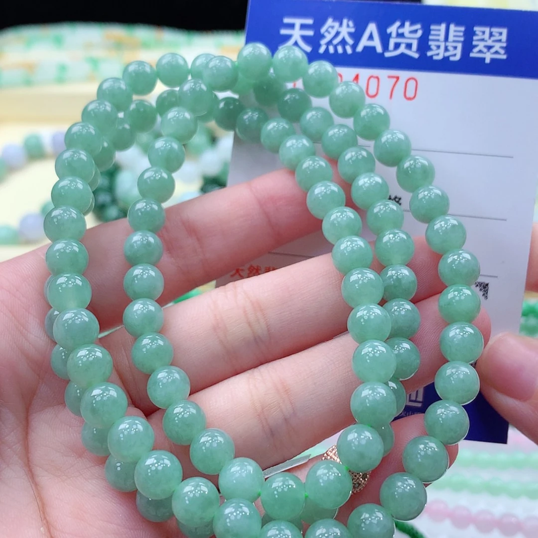 【闪购商品】翡翠颈饰未镶嵌缅甸天然a货翡翠