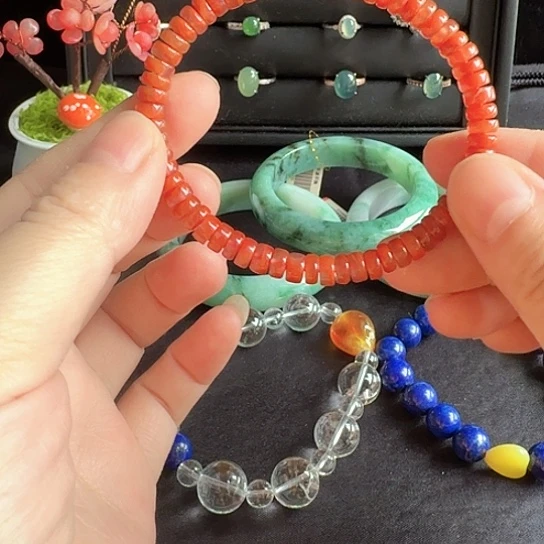手链合金南红玛瑙天然