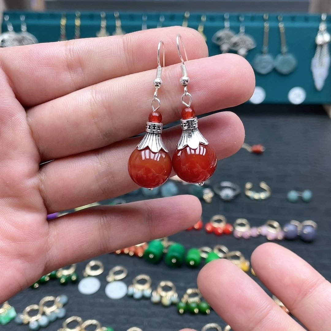 未镶嵌翡翠耳饰002