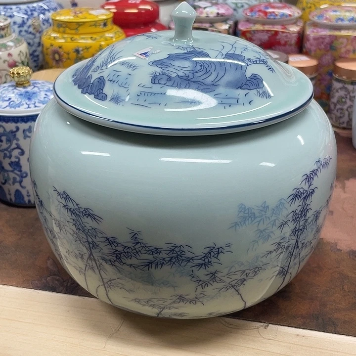 陶瓷罐茶叶罐储物罐密封罐