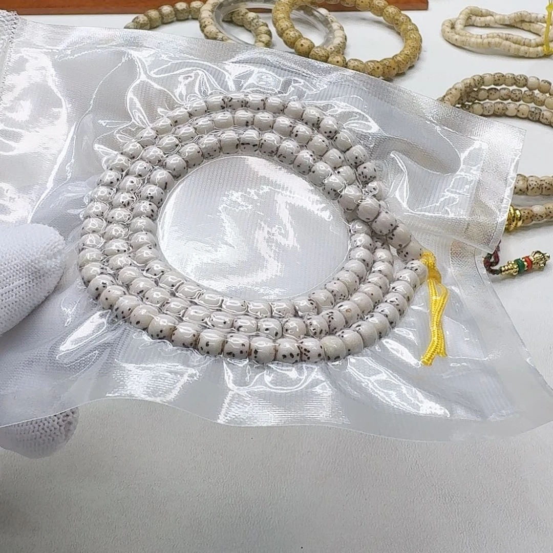 星月菩提吊坠4灭世原白半壁6左右108