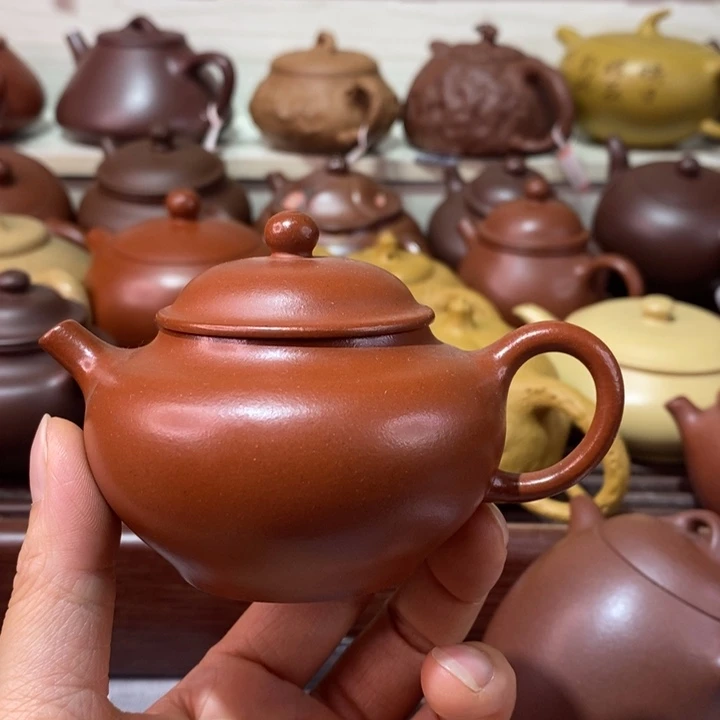 茶壶紫砂微瑕处理一把