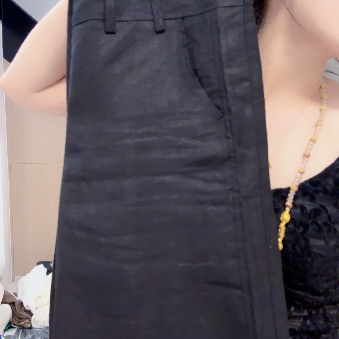 亚麻裤子646676865。115斤