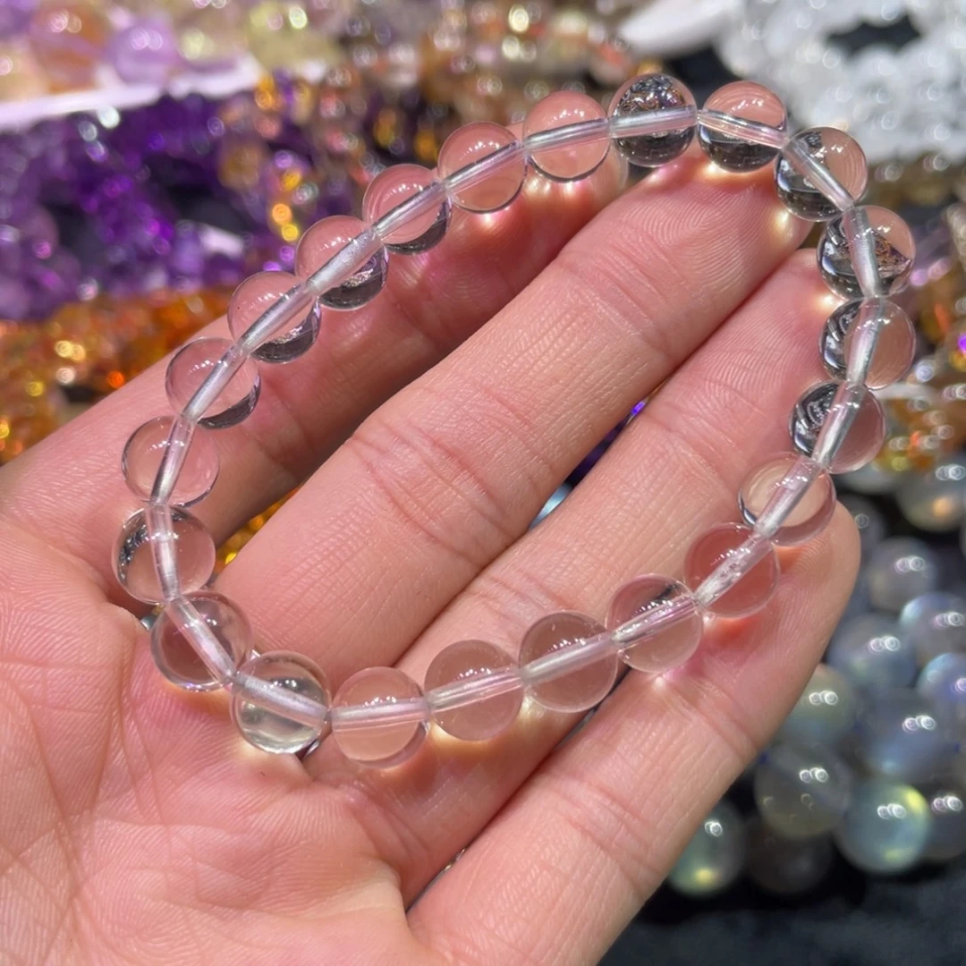 手链未镶嵌水晶干净体白水晶