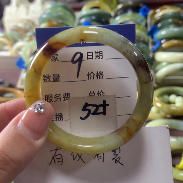 蛇纹石玉未镶嵌手镯9