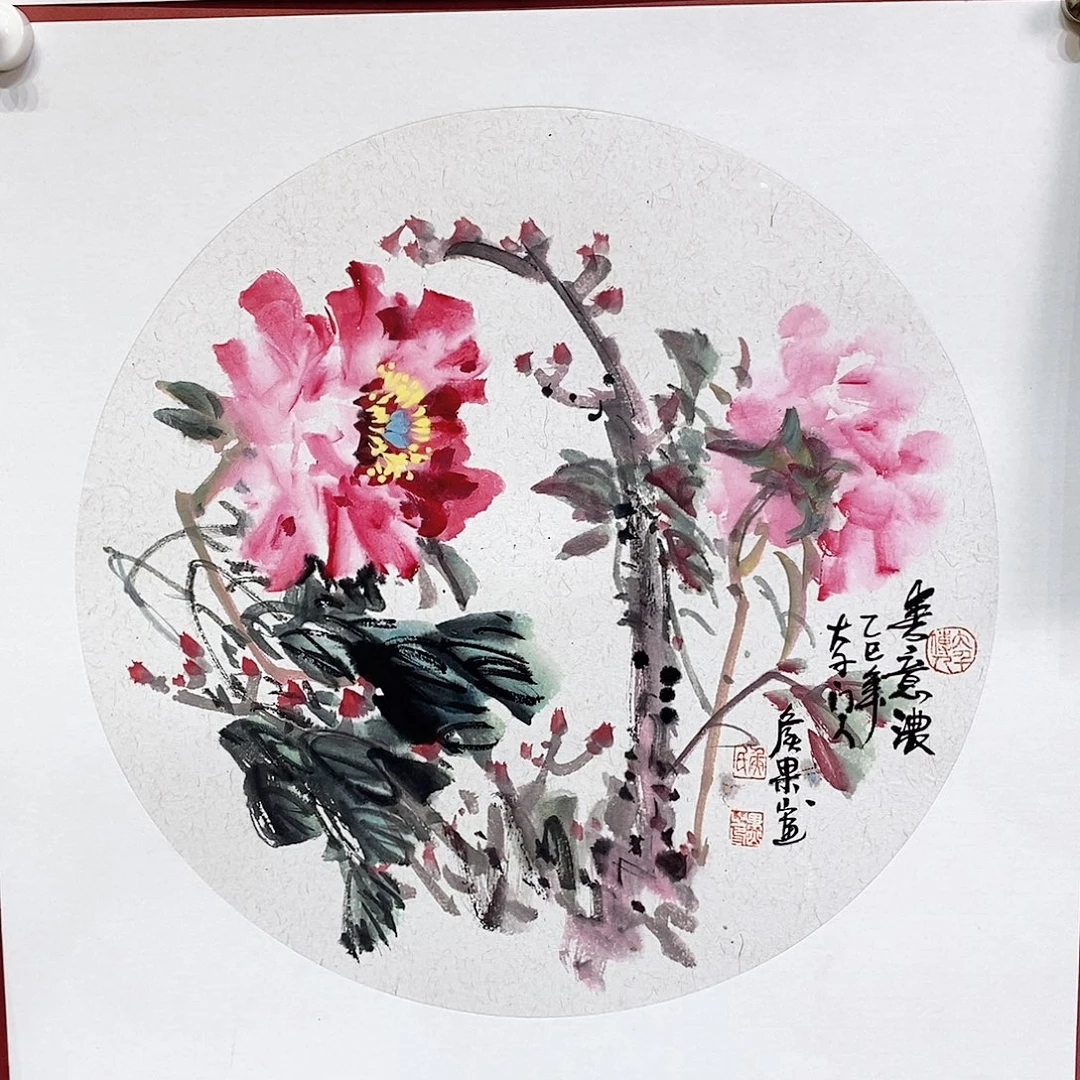 国画大风堂嫡传-侯果山老师作品路