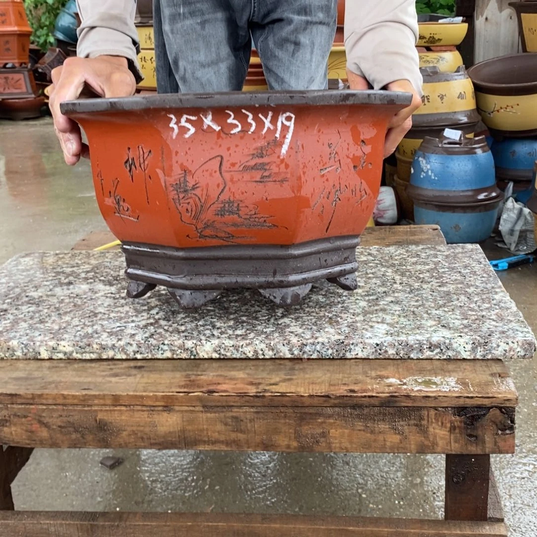 紫砂花盆紫砂壶的时候我就