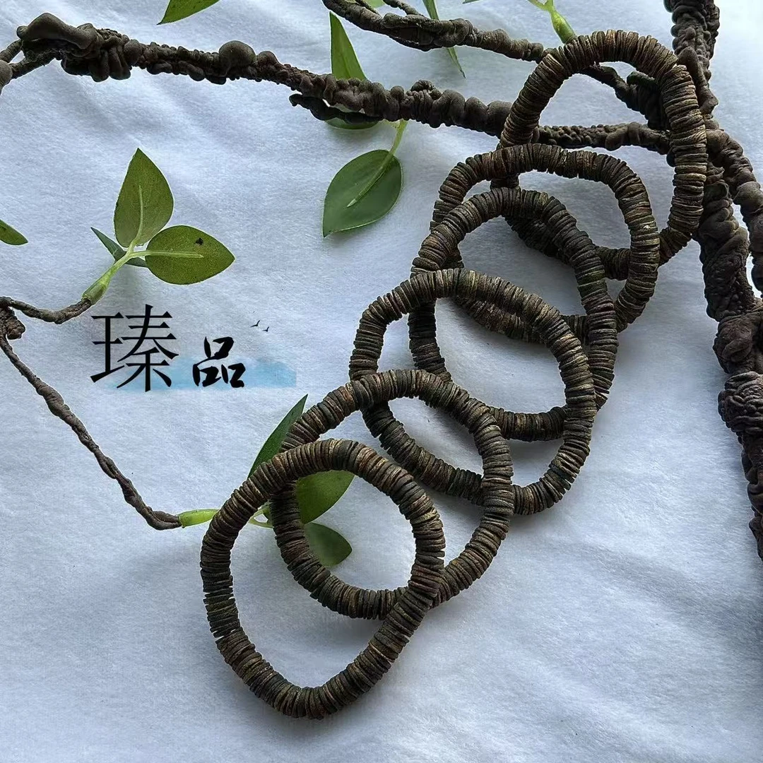 沉香8mm海南沉香沉水药片单圈手串多样性发一