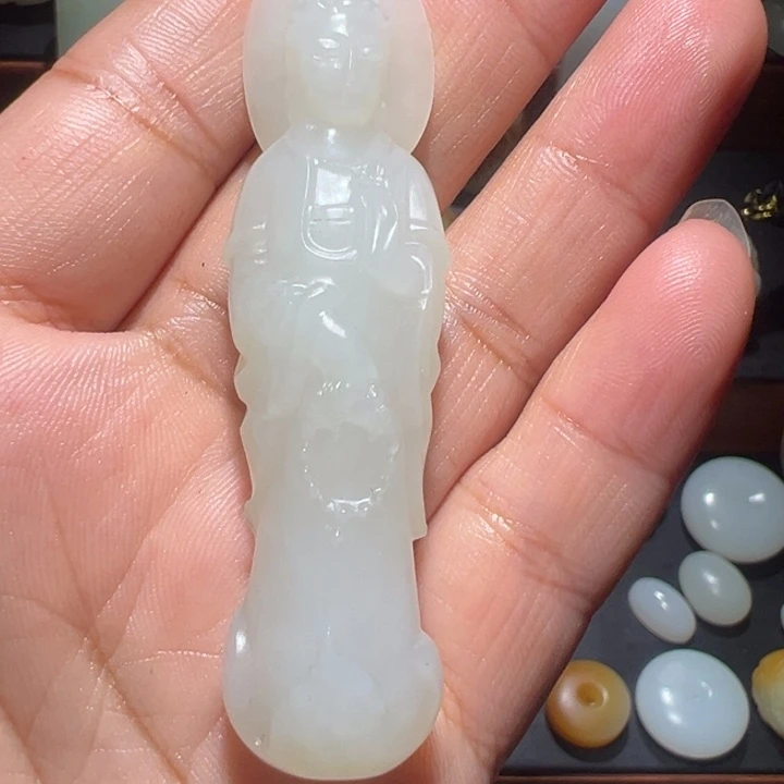 吊坠(不含链)未镶嵌和田玉高*