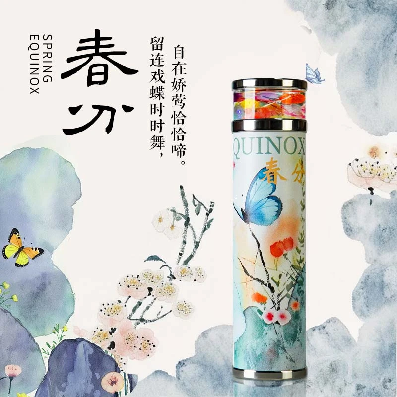 【魔棱】春之节气高端万花筒生日礼物女生实用的高级走心礼品