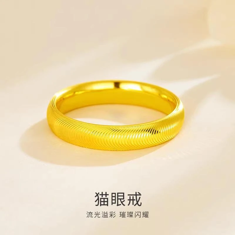 足银戒指 猫眼  戒指 古法经典 传承 时尚 气质精美精致