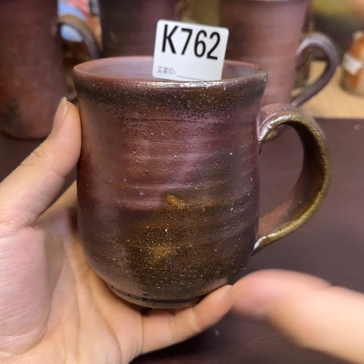 柴冈信义 马克杯备前烧作品