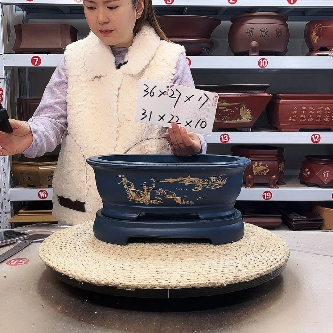 花盆紫砂紫砂花盆