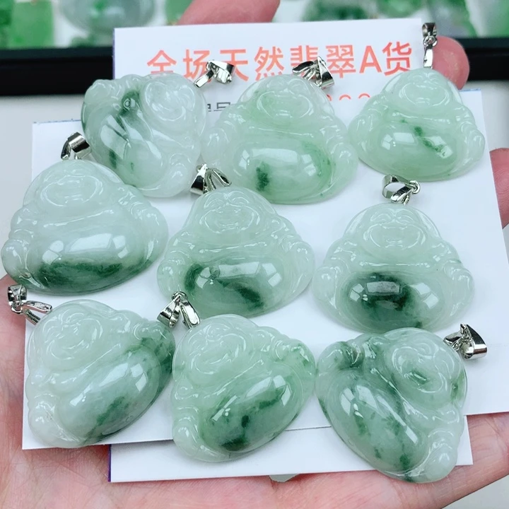 翡翠未镶嵌颈饰多样性发其1