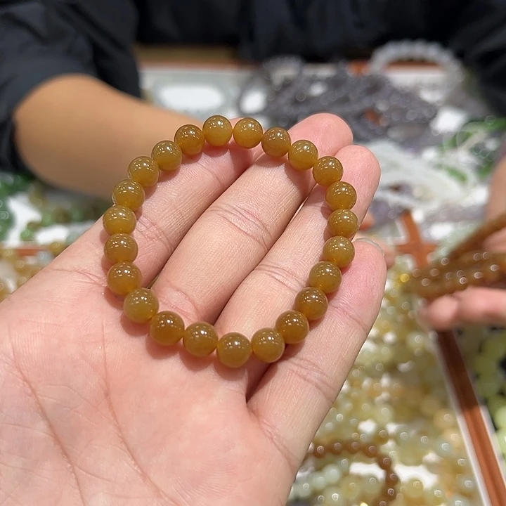 未镶嵌手串和田玉