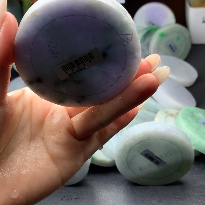 定制翡翠未镶嵌手镯