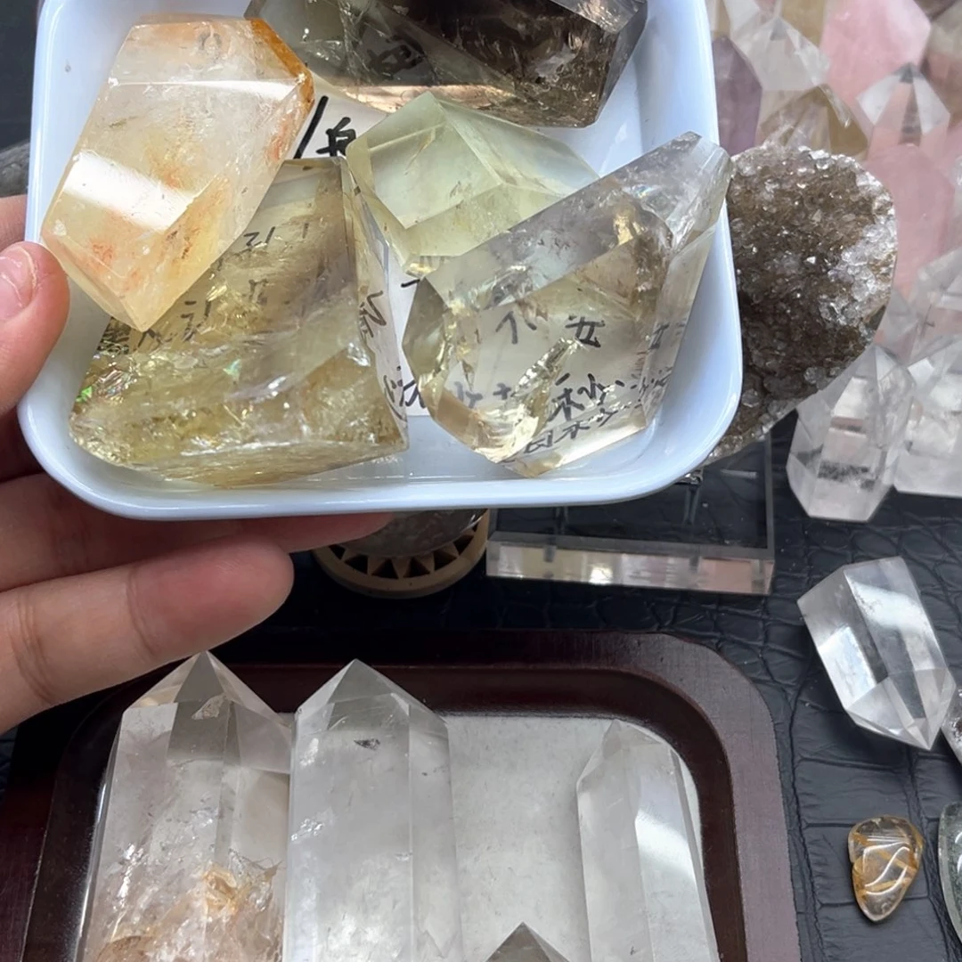 呆***兽珠宝半成品水晶未镶嵌55