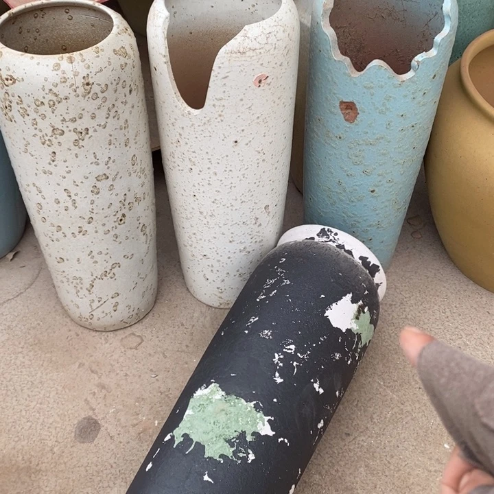 紫砂花盆0223瑕—— 1瑕四个