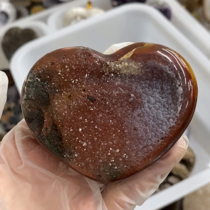 紫晶珠宝半成品未镶嵌