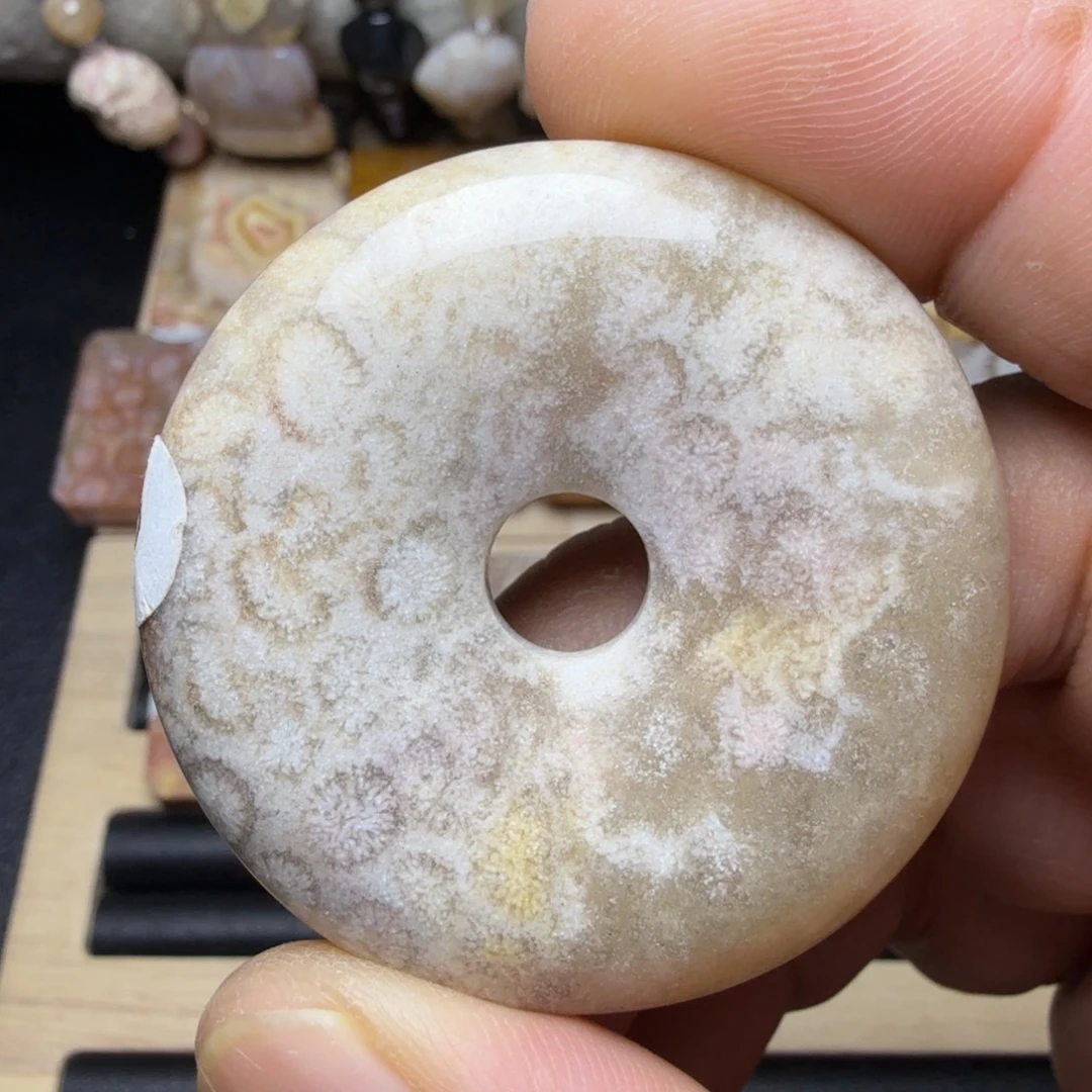 硅化玉未镶嵌天然色有机玉石保真色无珠无绳不退换