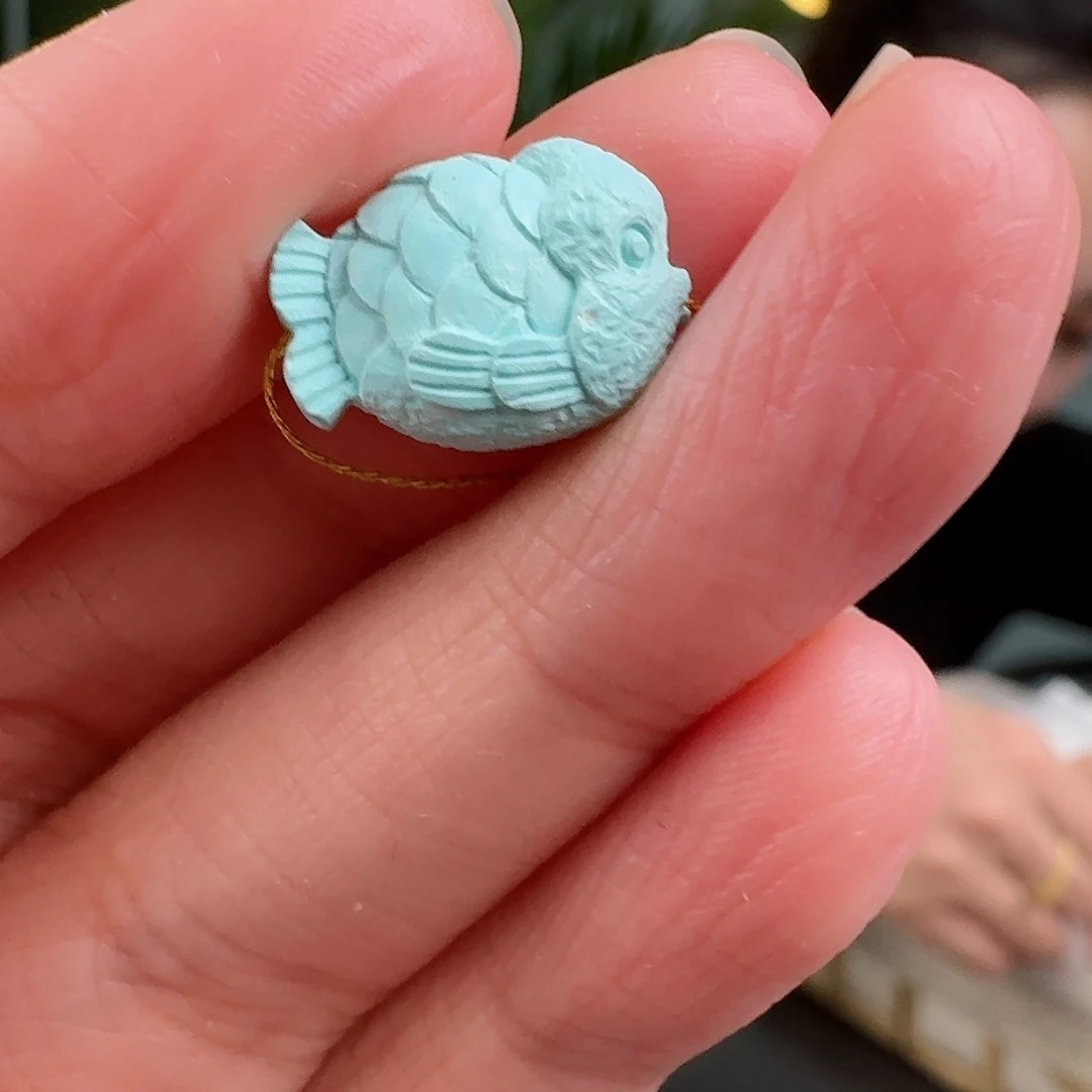 绿松石珠宝奇石未镶嵌