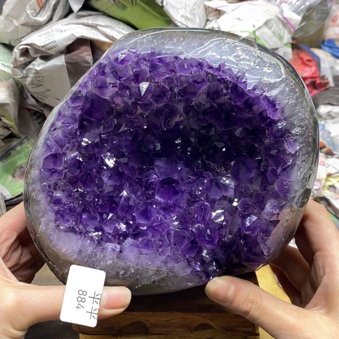 紫晶乌拉圭未镶嵌