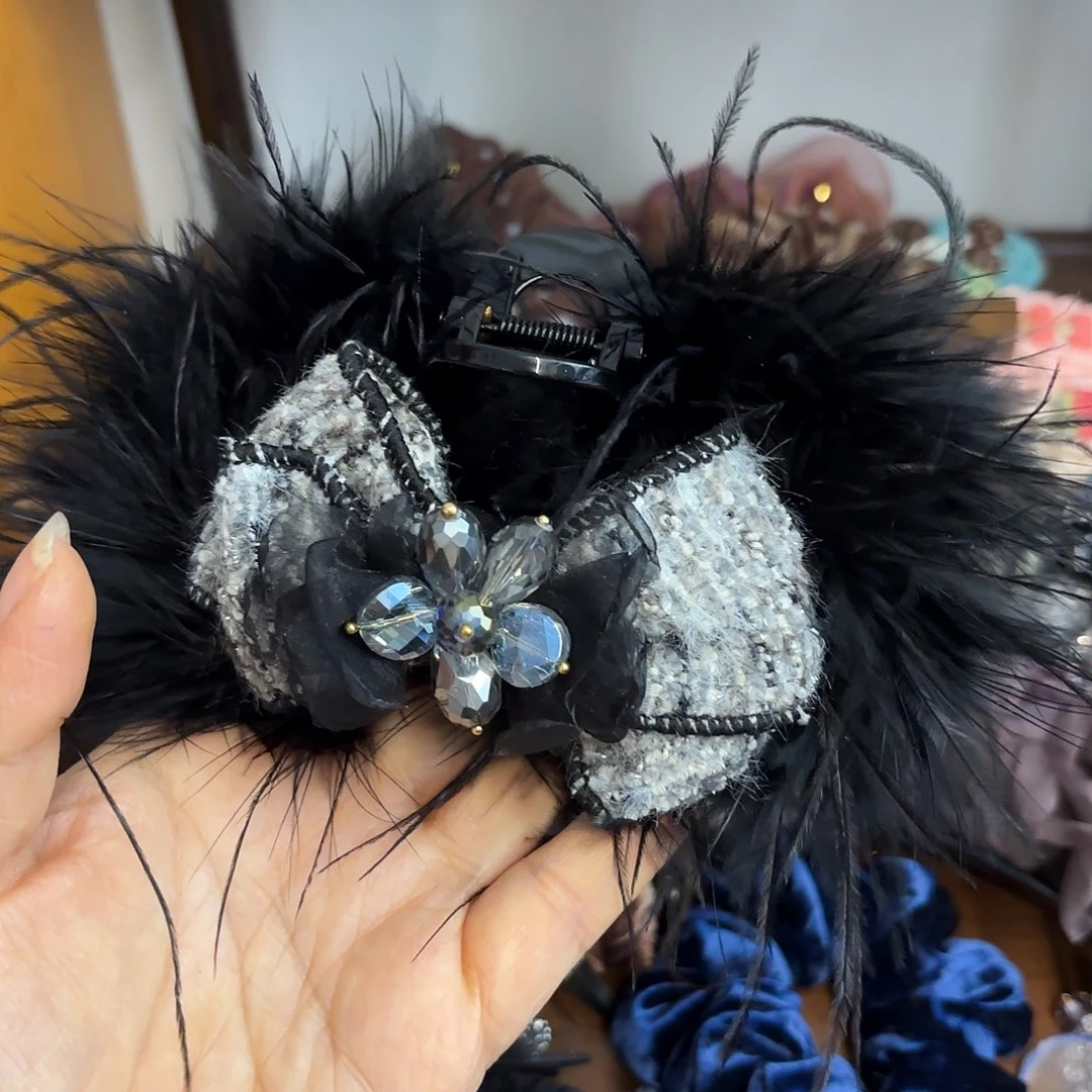 布艺铁合金抓夹抓夹