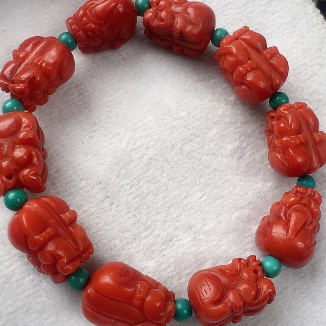 南红玛瑙未镶嵌手串