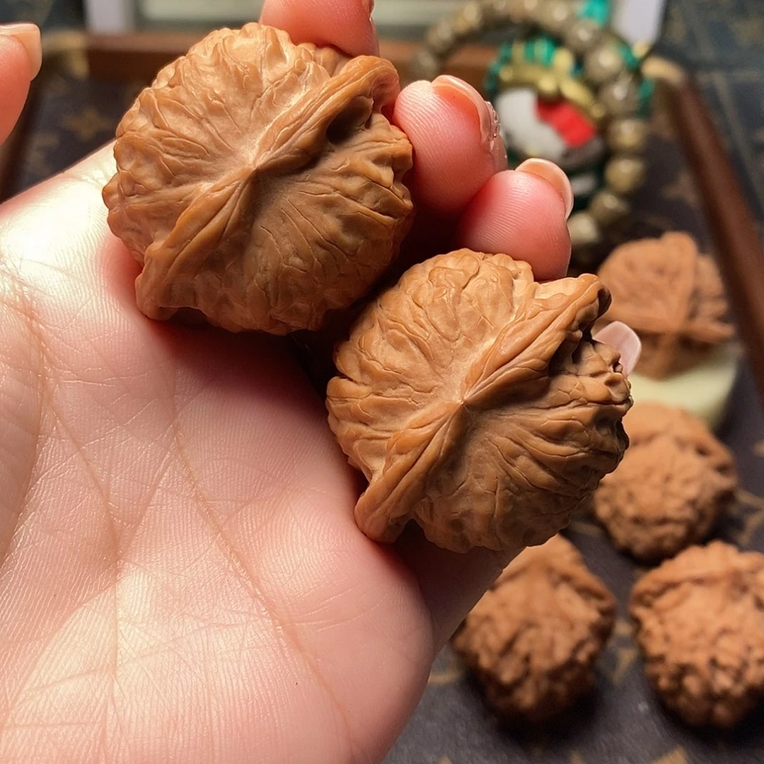 桃核把件狗*全品玉麒麟40尺