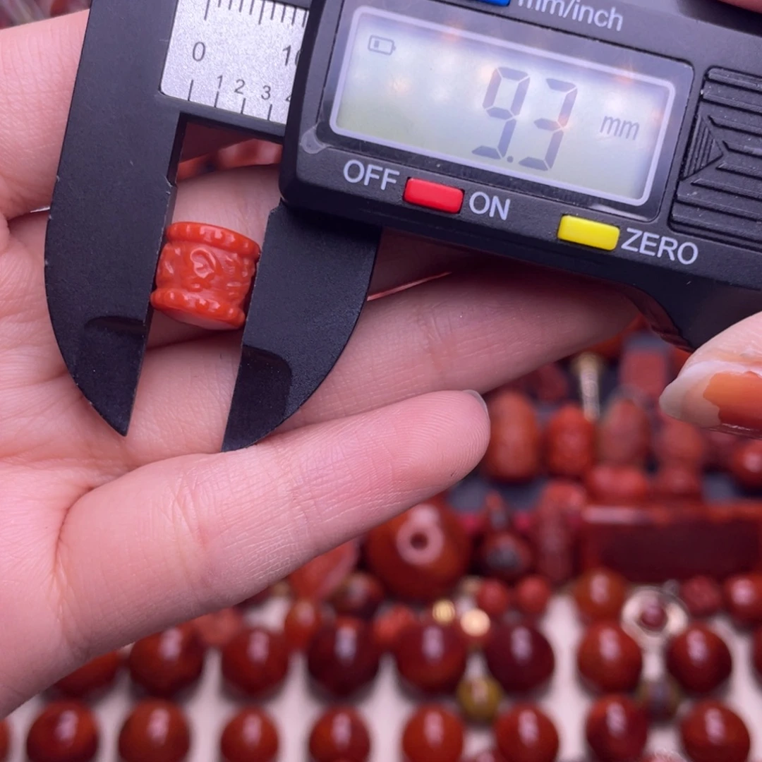 大***圣南红玛瑙未镶嵌配饰9+