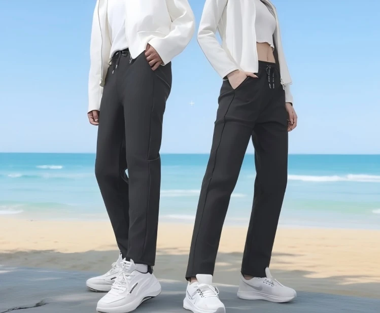 3005 秋冬情侣款厚款防风裤 F286