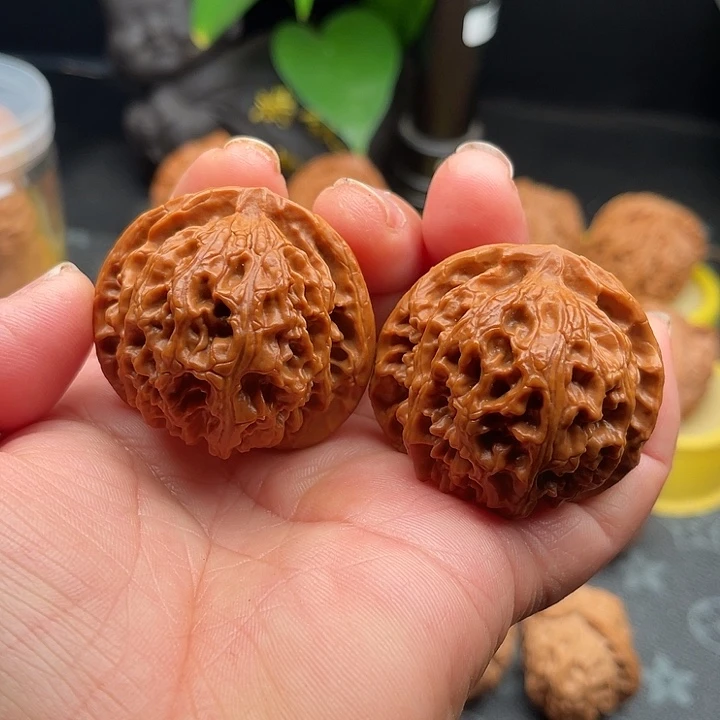 桃核把件全品苹果边43