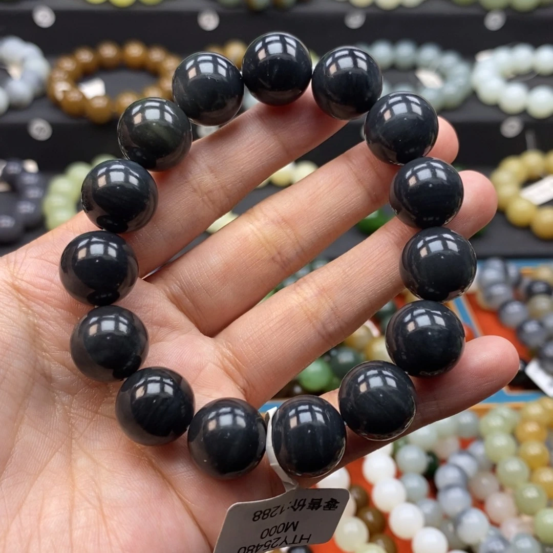 未镶嵌手串和田玉L卡14