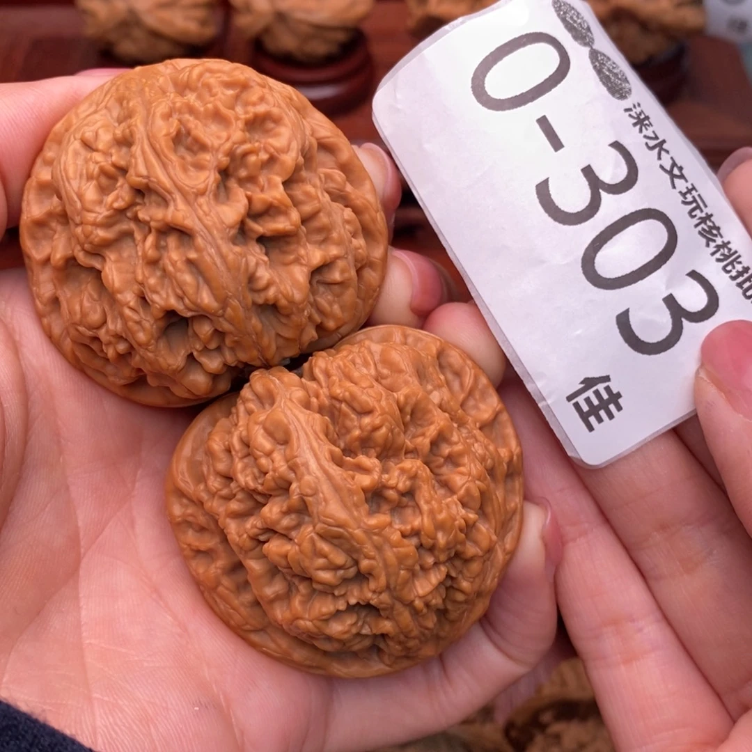 文玩核桃把件47粗筋