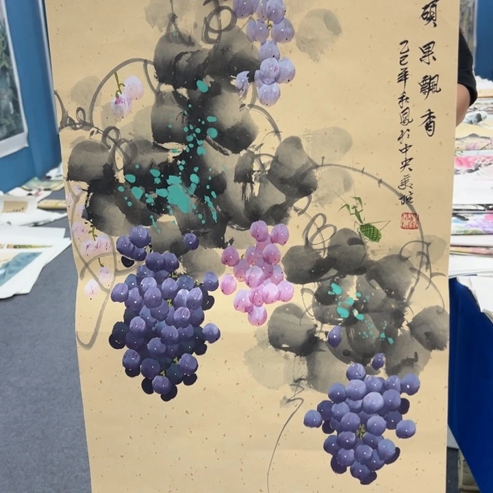 国画宣纸纯手绘字画