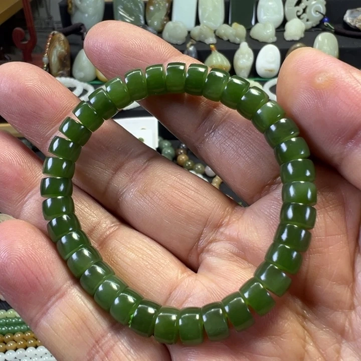 和田玉未镶嵌套链