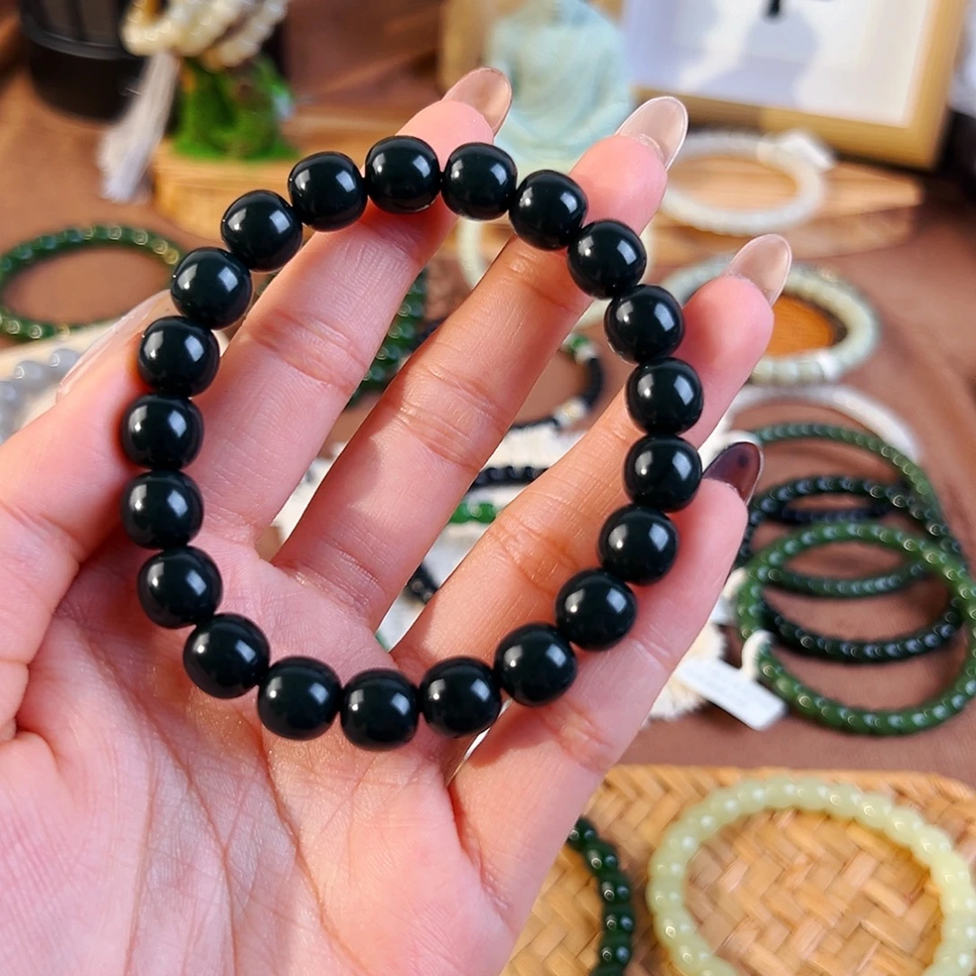 和田玉未镶嵌手串