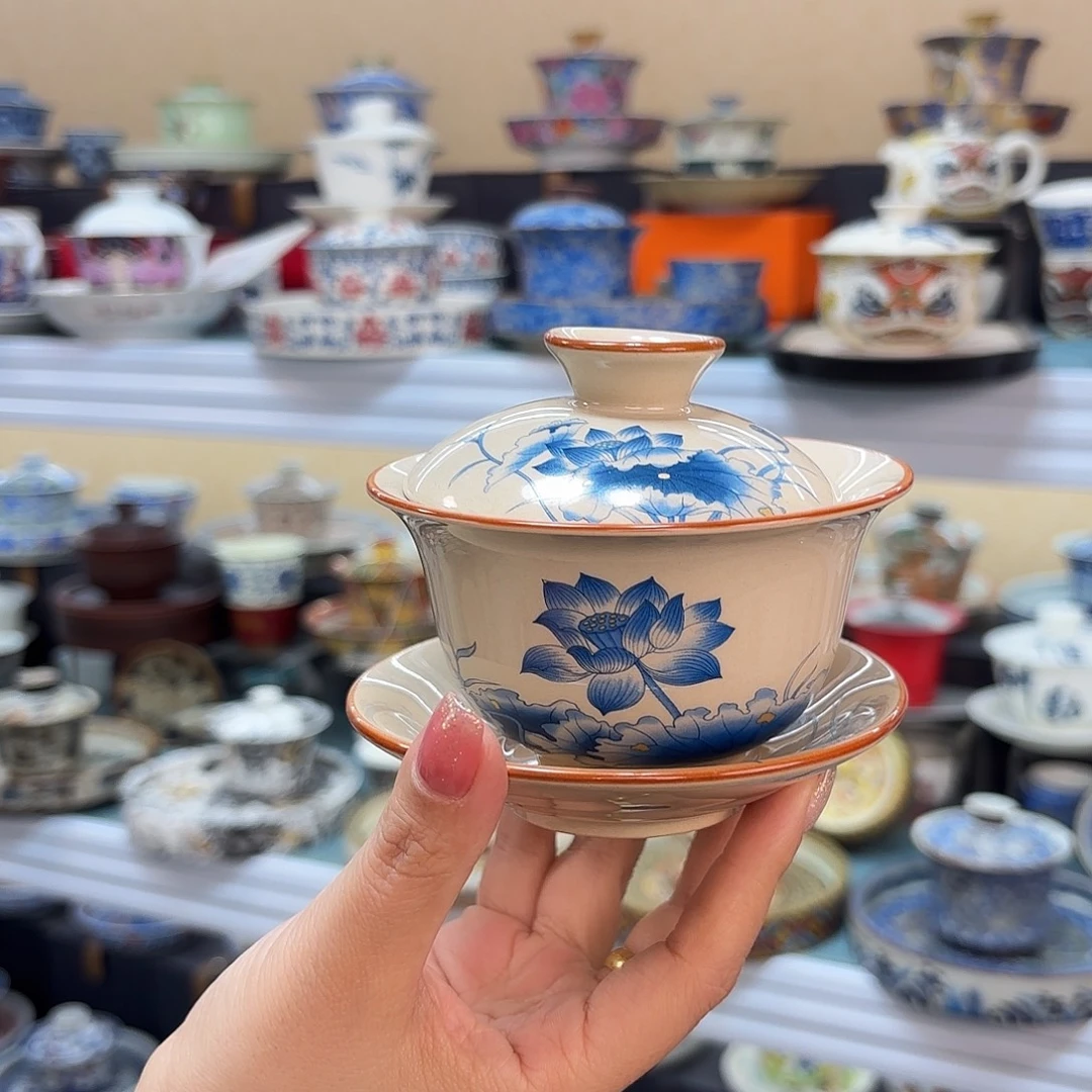 盖碗里的水煮开后放